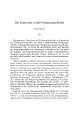 Gottesidee in der Geschichte klein