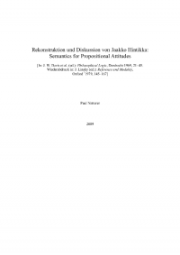 Hintikka Semantics