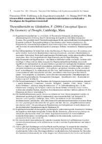 KW Mentale Geometrie Gärdenfors B