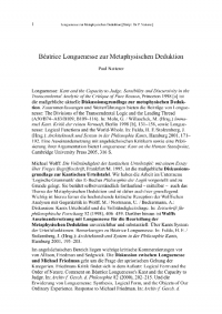 L12 Metaphysische Deduktion