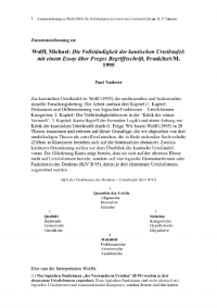L2 Urteilstafel