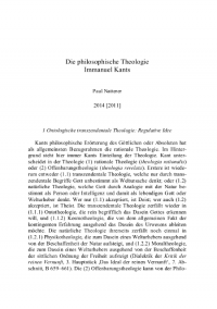 Philos Theol Kant